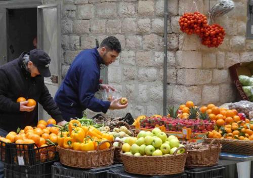 And the produce was beautifully fresh