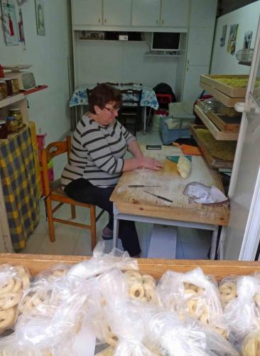 The women of the old city are well known for their pasta; as you wander along the streets, you can see them at work in their kitchens  