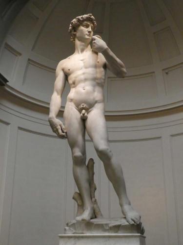 Created between 1501 and 1504, the masterpiece is more than 5 metres tall