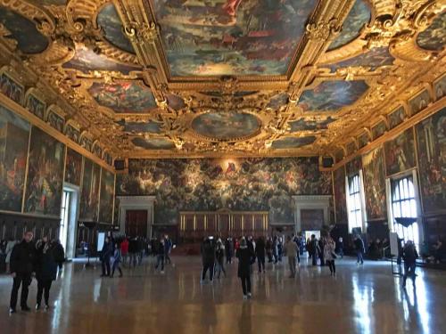 And on a much grander scale, the Doge's Palace