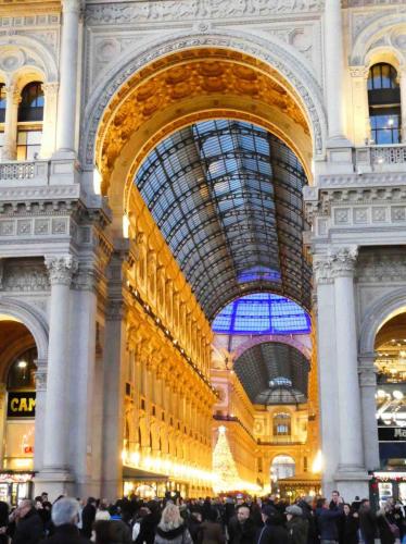 The entrance in the evening light