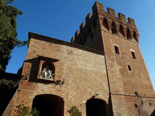 Founded in 1313, the Abbey is just south of Siena