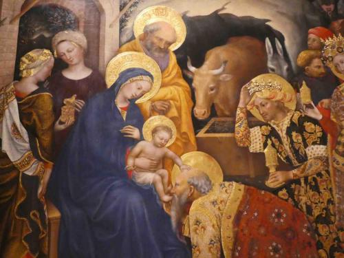 From Gentile da Fabriano's 'Adoration of the Magi' (1423)