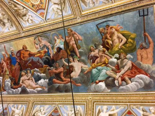 Hall of Mirrors ceiling fresco