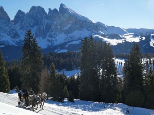 Ortisei is everything you imagine a white Christmas village to be