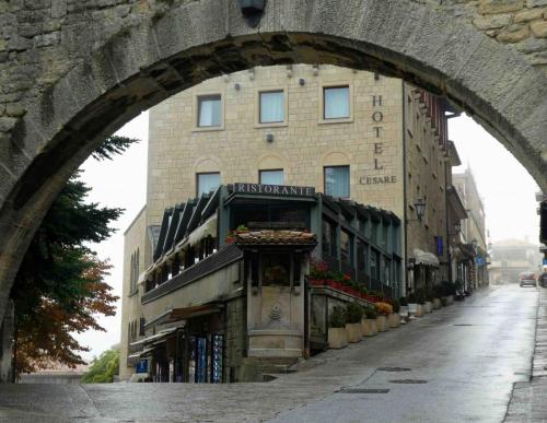 The medieval entrance gate 