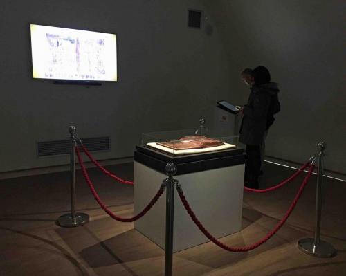 And then there's this, the incredible Rossano Gospels 