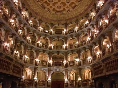 In 1770 Mozart played here as a 13-year-old; the performance was a huge success