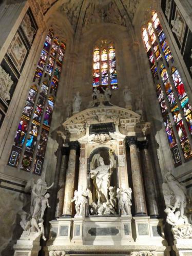 This altar, the Altar of San Giovanni Buono, is dedicated to a 7th century bishop