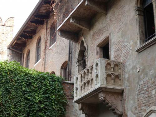 Juliet's balcony (or so they say)