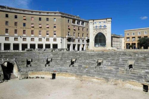 Lecce isn't all Baroque beauty, the city's Roman history is evident in this amphitheatre right in the middle of town