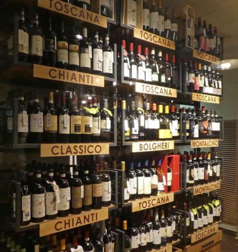 When you're buying Chianti, always look for the black rooster