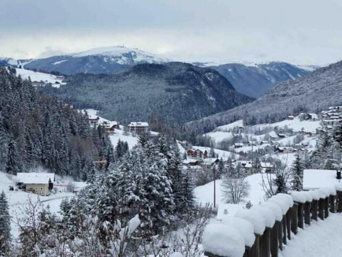Looking down towards Ortisei