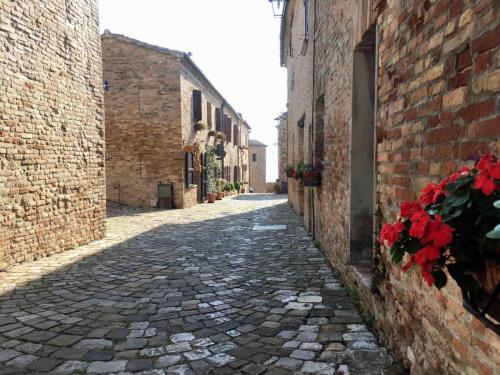 Montegridolfo's main street