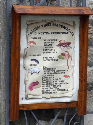 Typical Maremmani 'salumi'