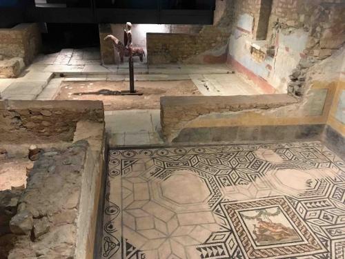 Excavation of a house