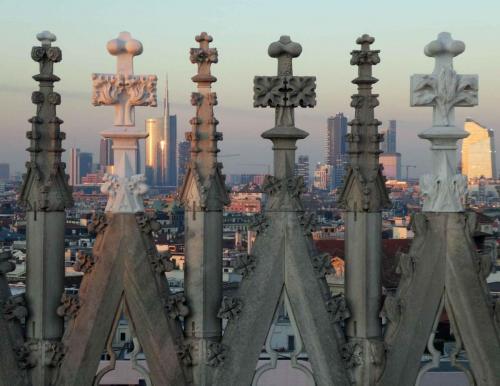 Old and new, architectural harmony