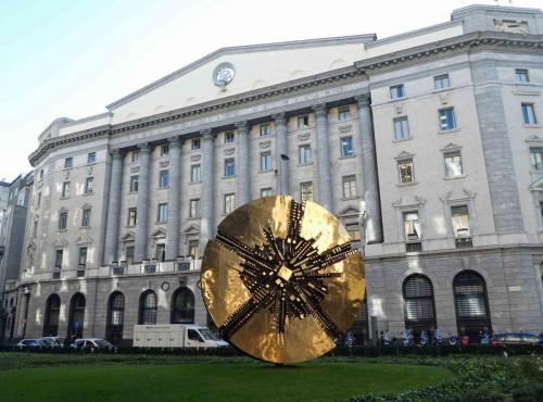 There is a lot of great modern sculpture located throughout the city