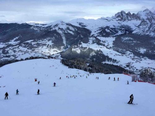 The valley attracts thousands of skiers