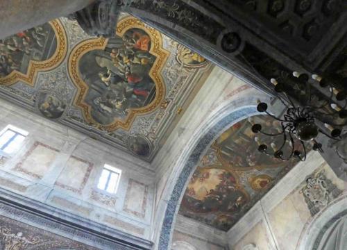 The church was built in 1229 and badly damaged in the earthquake of 1456