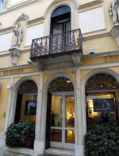 The lovely Hotel Due Mori where we stayed