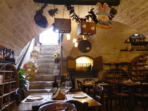 A terrific little lunch stop offering local cheese and wine