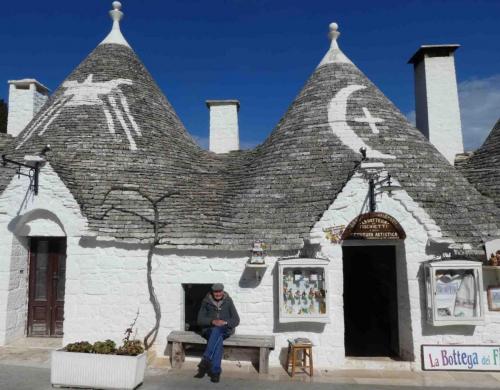 They were constructed without mortar, from rough-cut limestone blocks and boulders collected from the fields 