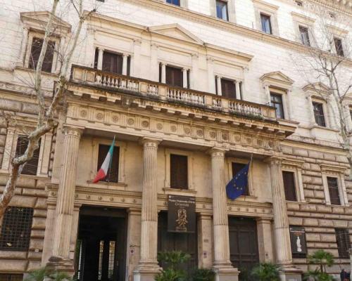 And not far away, Palazzo Brancaccio where some scenes for the film 'Roman Holiday' were shot