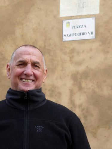 Pope Gregory VII was born in nearby Solvana in 1025; the other Gregory was born in Australia a few years later :)