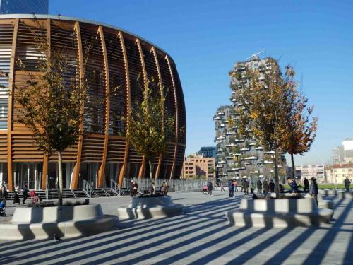 A number of the new buildings have received design awards