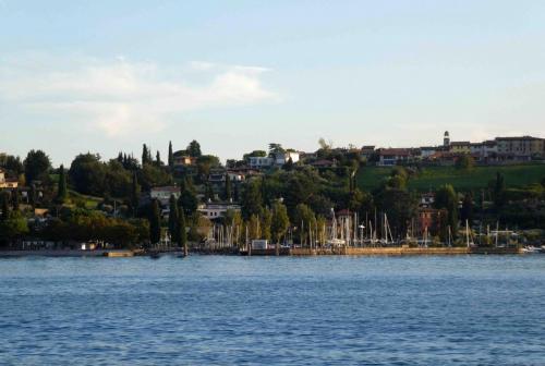 Portese port from the lake