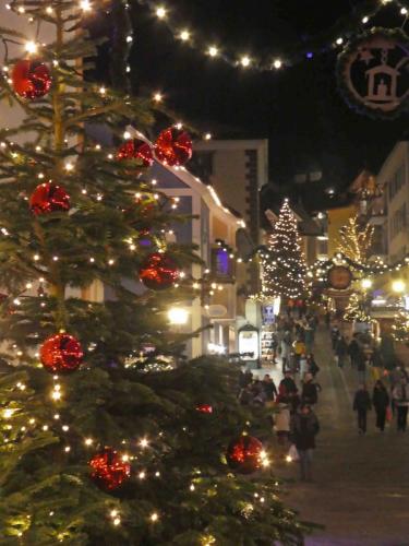 There were Christmas trees on every corner