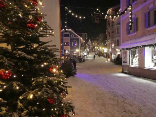 Ortisei's main street (we were staying just up on the right)