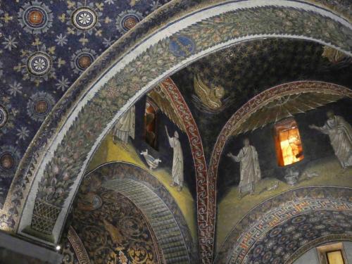 Alabaster windows deliver golden light