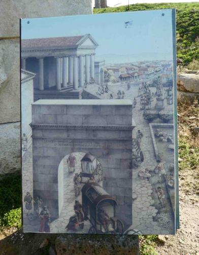 About an hours' drive south is Vulci, a thriving Etruscan city (9th - 3rd centuries BC) until it was overtaken by the Romans