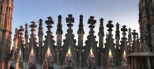Fortunately, though, there's no shortage of marble; the Duomo has had continuous, exclusive use of the Candoglia quarries since 1387