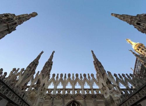 135 spires and pinnacles adorn its roof; inside and out there are more than 3100 statues