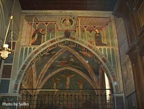 The Chapel of St Catherine in the current Basilica