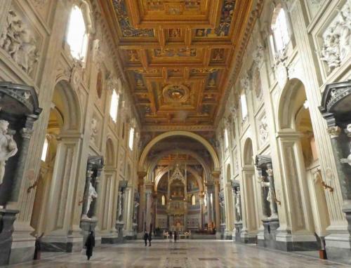 Founded in the 4th century by Constantine the Great, the Basilica has been remodelled several times
