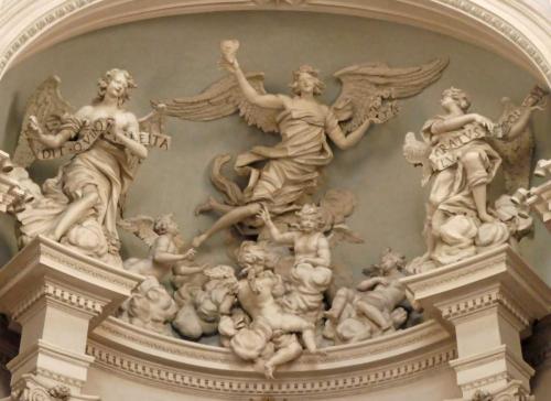 The name 'Lateran' comes from a Roman family who owned the land here before it was confiscated by Nero;  Constantine later founded the church in what had been his Lateran Palace