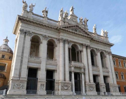 San Giovanni in Laterano, (the Papal Archbasilica of St John in the Lateran), is the oldest church in the western world
