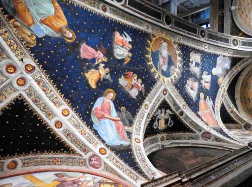 It's filled with magnificent frescoes