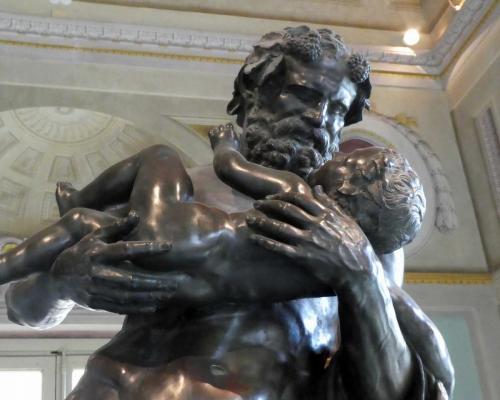 Silenus with the Young Bacchus, Jacopo del Duca (1571-1574)