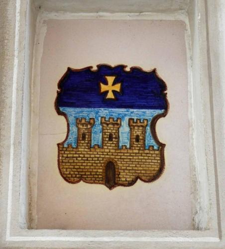 The symbol of the town of Sorano