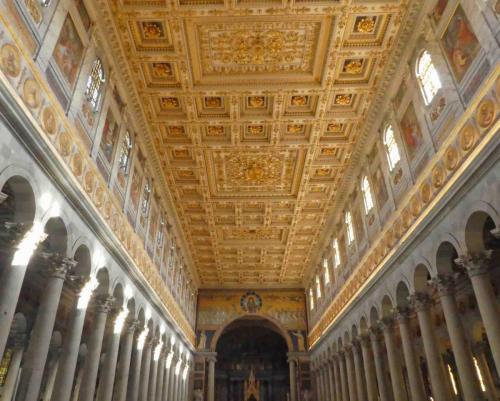 The Basilica is about 8kms south of St Peter's (and outside the old city walls)