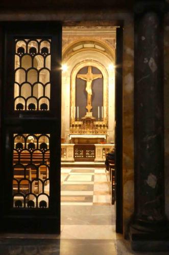 The chapel where the Mass is usually celebrated