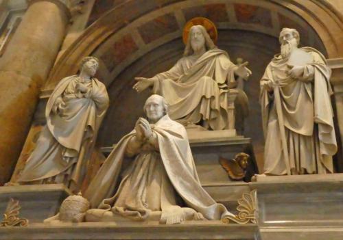And the monument to Pope Pius VIII