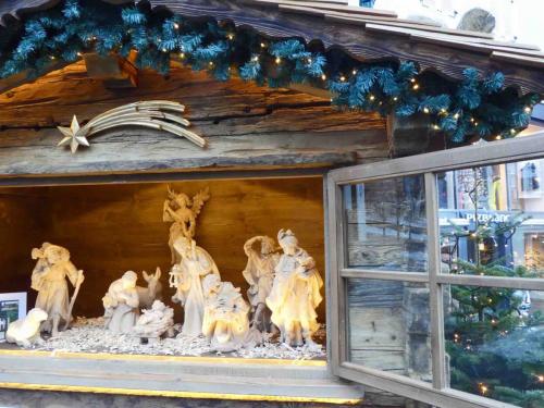 And literally dozens of nativity scenes like this one 
