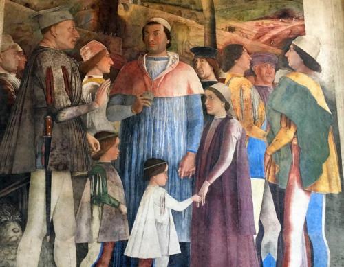 The Palace's Camera degli Sposi (the Bridal Chamber)