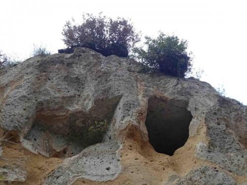 It's thought the pathways, often many kilometres long, connected important burial grounds or necropoles